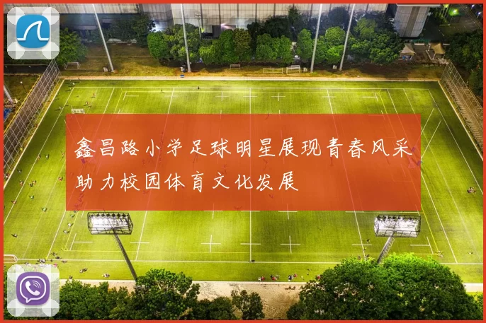 鑫昌路小学足球明星展现青春风采助力校园体育文化发展