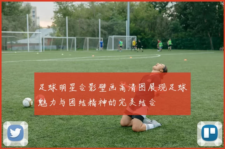 足球明星合影壁画高清图展现足球魅力与团结精神的完美结合